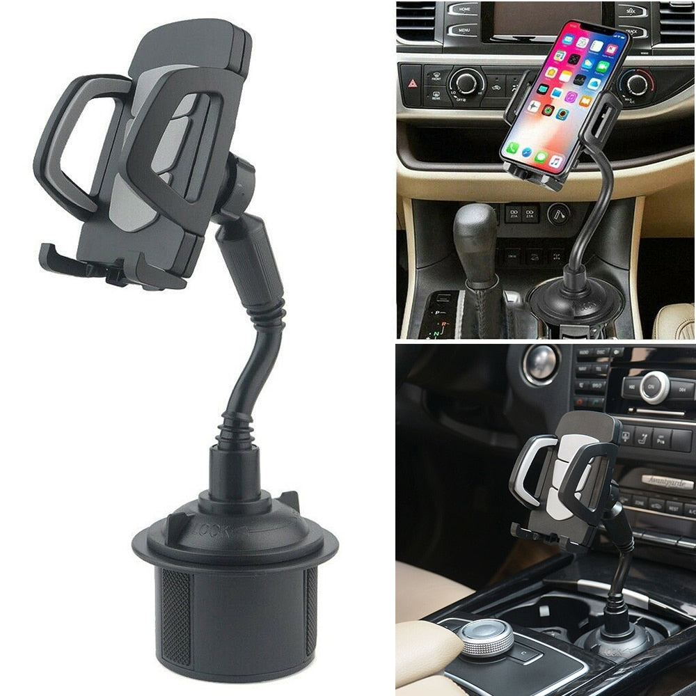 New Universal 360 Degree Adjustable Car Phone Cup Holder Stand