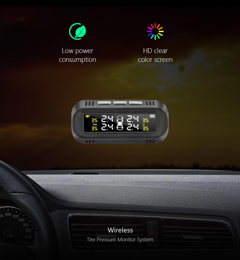 Car Tire Pressure Monitoring System