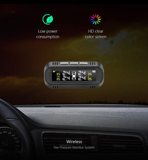Car Tire Pressure Monitoring System